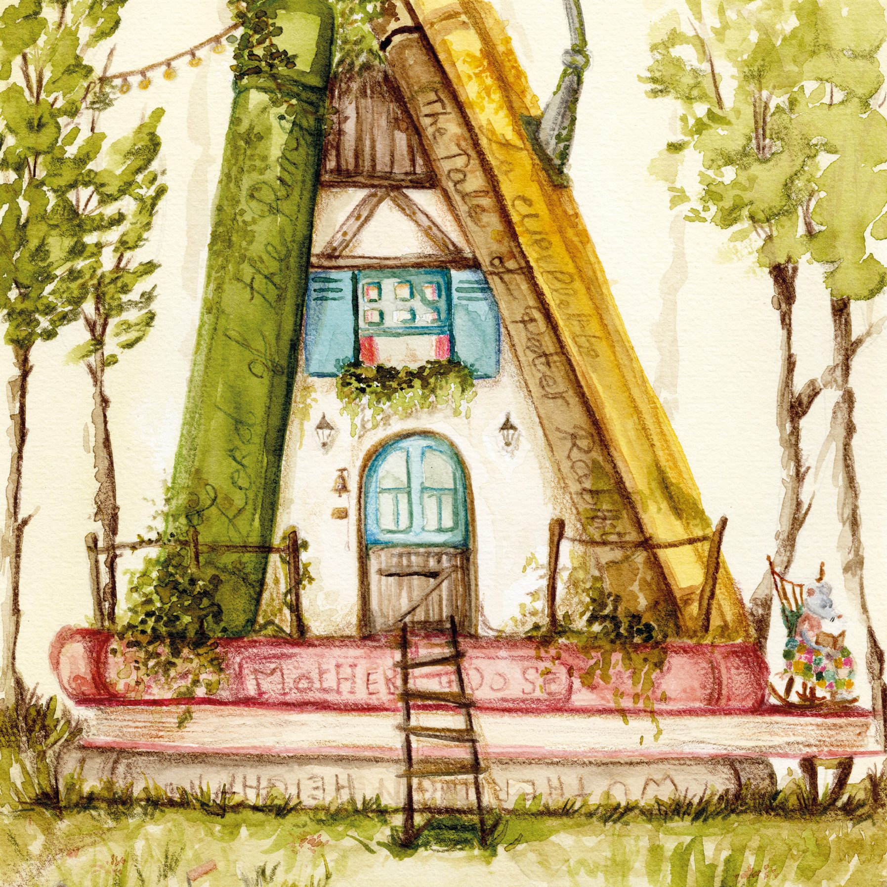 La Bibliothèque de Beatrix  A4